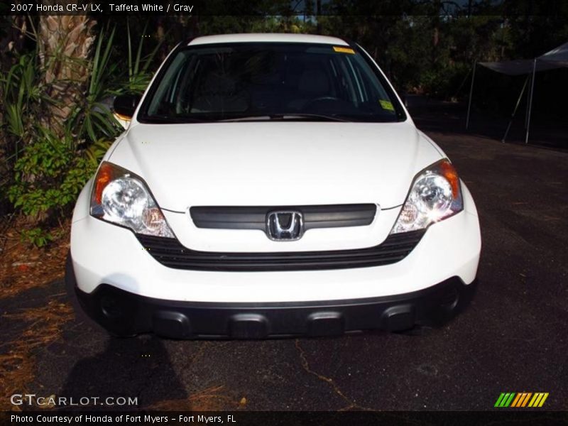 Taffeta White / Gray 2007 Honda CR-V LX
