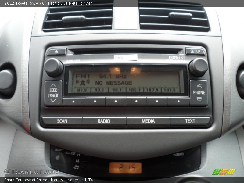 Audio System of 2012 RAV4 V6