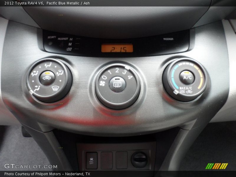 Controls of 2012 RAV4 V6