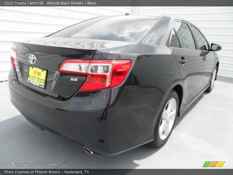 Attitude Black Metallic / Black 2012 Toyota Camry SE