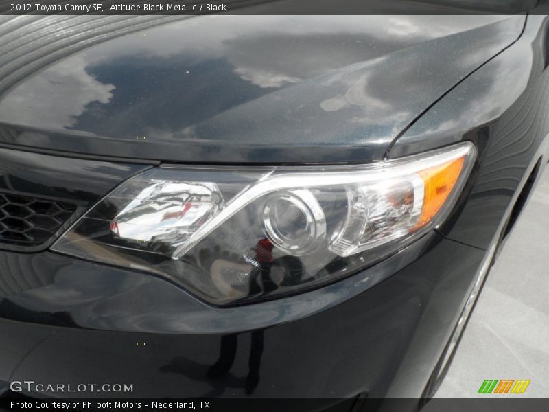 Attitude Black Metallic / Black 2012 Toyota Camry SE