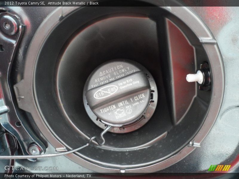 Attitude Black Metallic / Black 2012 Toyota Camry SE