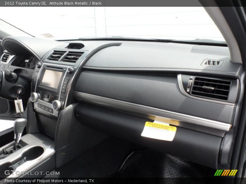Attitude Black Metallic / Black 2012 Toyota Camry SE