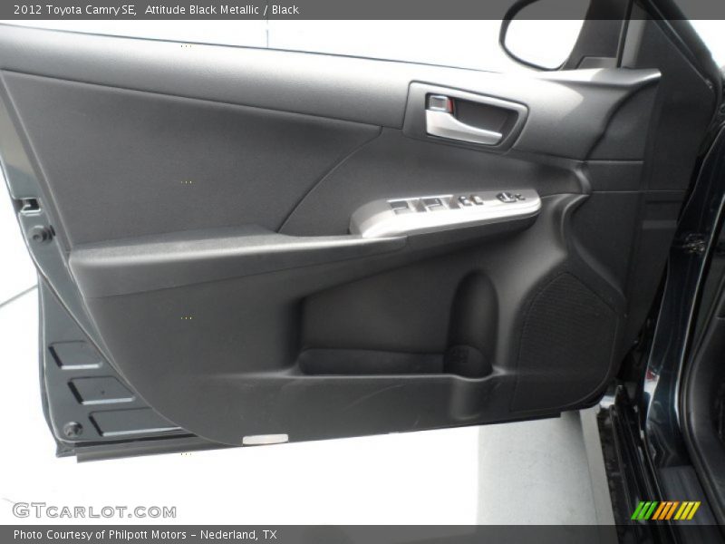 Attitude Black Metallic / Black 2012 Toyota Camry SE
