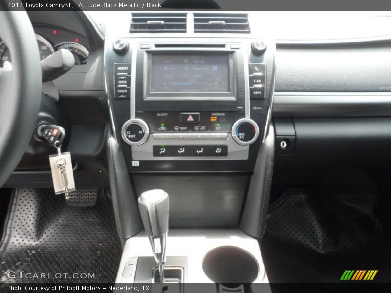 Attitude Black Metallic / Black 2012 Toyota Camry SE