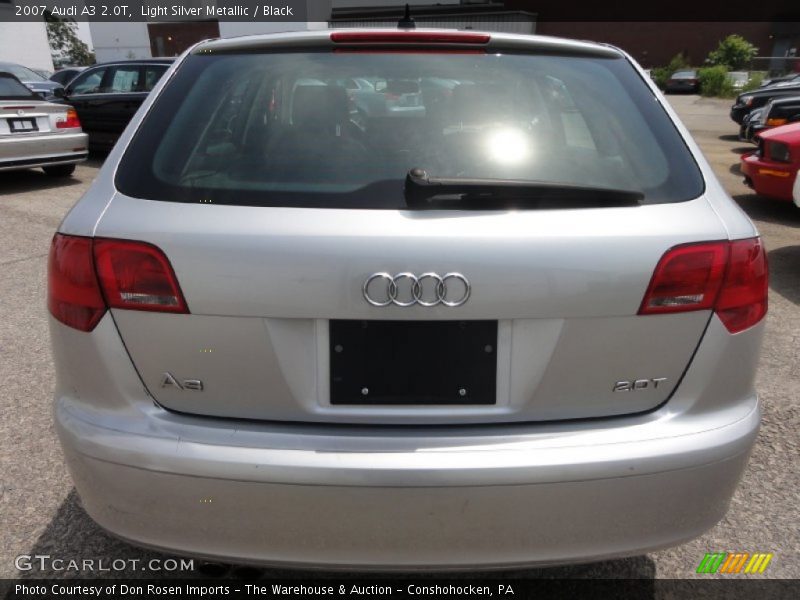Light Silver Metallic / Black 2007 Audi A3 2.0T