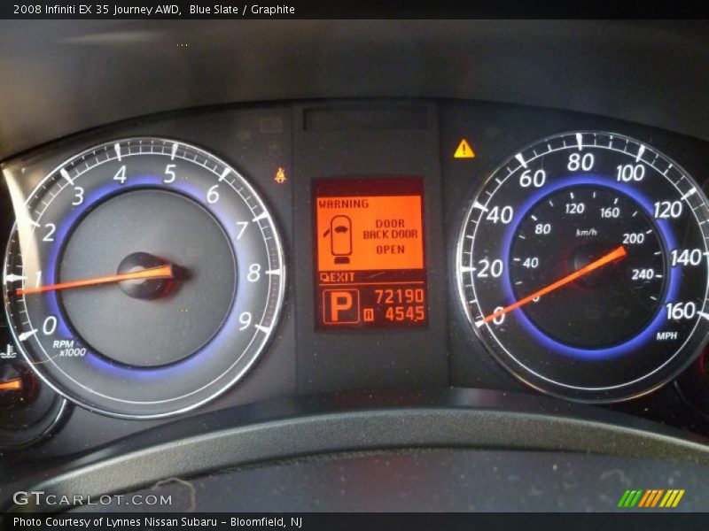 Blue Slate / Graphite 2008 Infiniti EX 35 Journey AWD