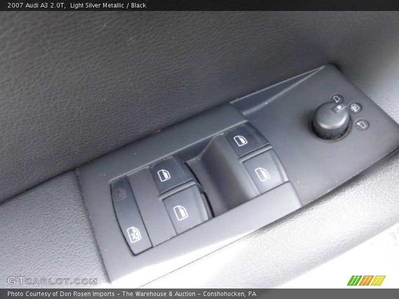 Light Silver Metallic / Black 2007 Audi A3 2.0T