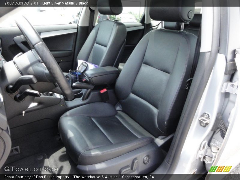 Front Seat of 2007 A3 2.0T