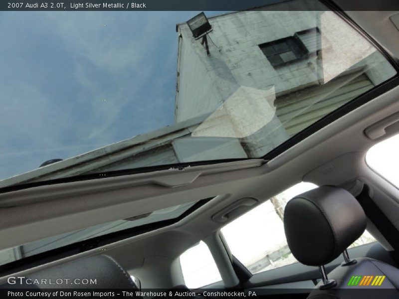 Light Silver Metallic / Black 2007 Audi A3 2.0T