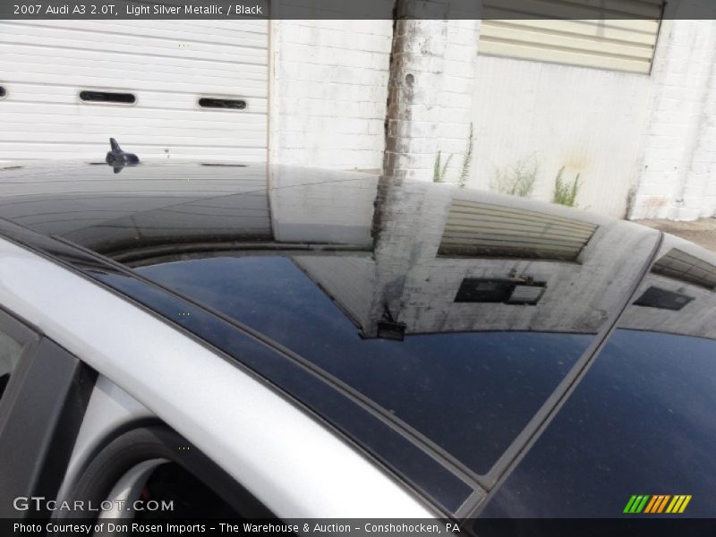 Light Silver Metallic / Black 2007 Audi A3 2.0T