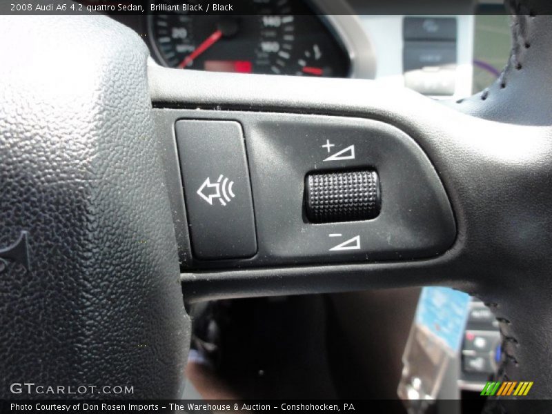 Brilliant Black / Black 2008 Audi A6 4.2 quattro Sedan