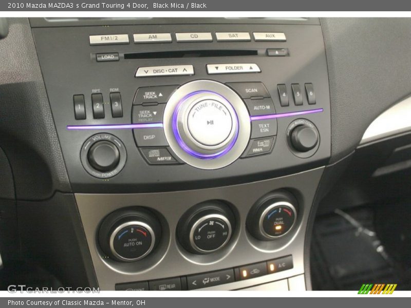 Controls of 2010 MAZDA3 s Grand Touring 4 Door
