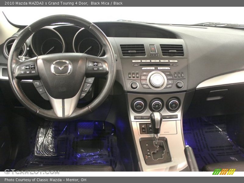 Dashboard of 2010 MAZDA3 s Grand Touring 4 Door