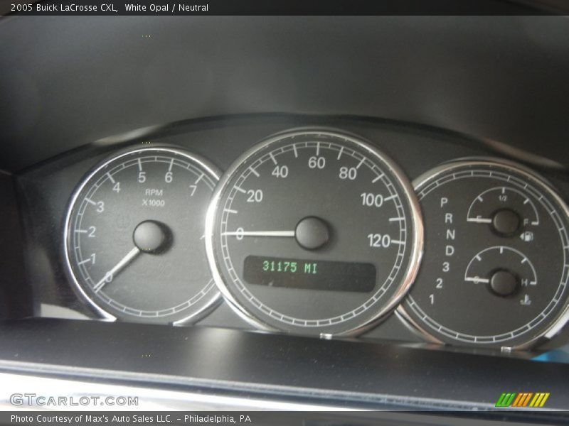 White Opal / Neutral 2005 Buick LaCrosse CXL