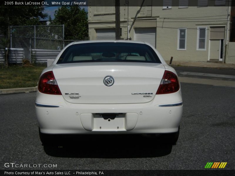 White Opal / Neutral 2005 Buick LaCrosse CXL