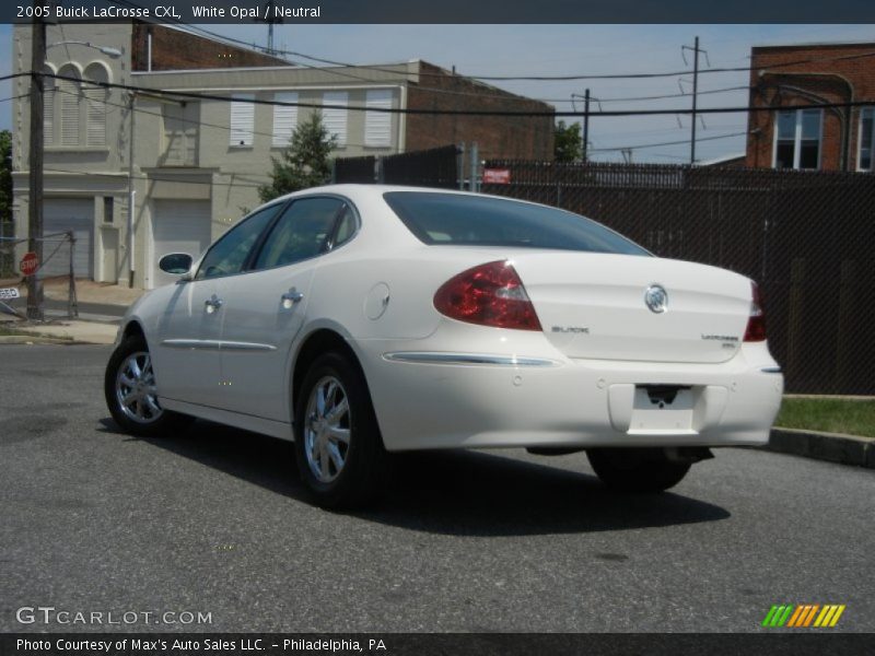 White Opal / Neutral 2005 Buick LaCrosse CXL