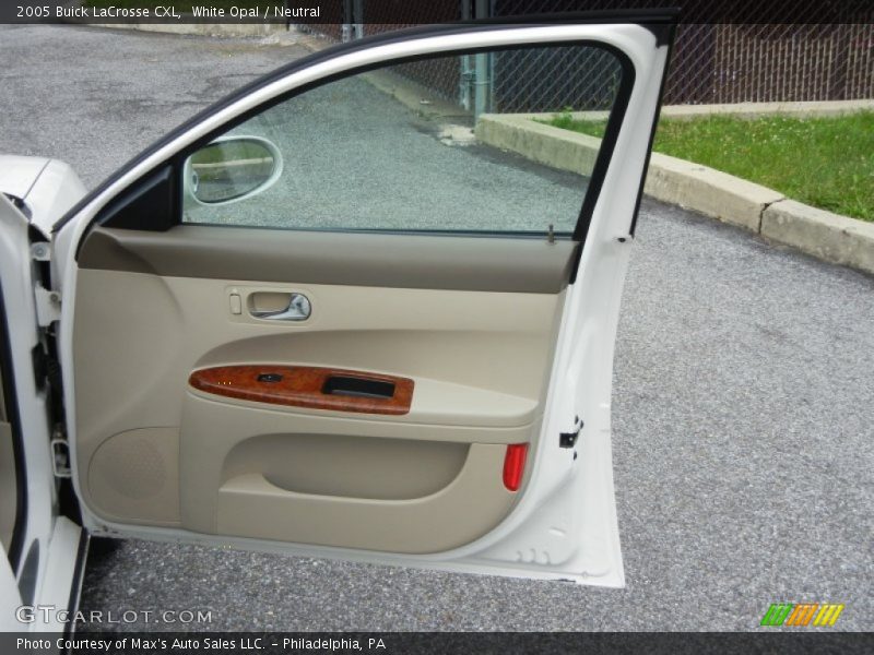 White Opal / Neutral 2005 Buick LaCrosse CXL