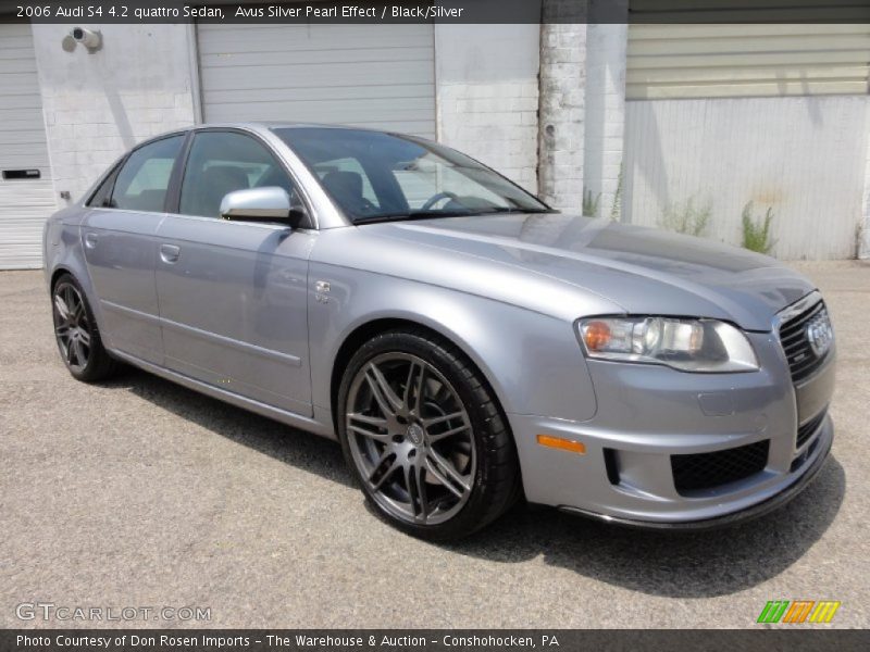 Avus Silver Pearl Effect / Black/Silver 2006 Audi S4 4.2 quattro Sedan