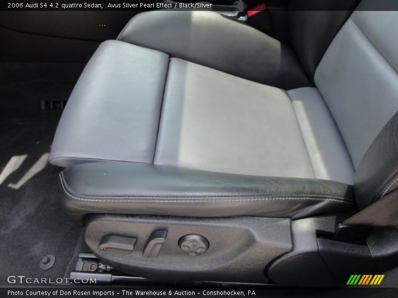 Front Seat of 2006 S4 4.2 quattro Sedan