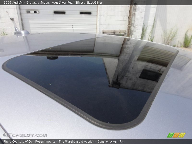 Sunroof of 2006 S4 4.2 quattro Sedan
