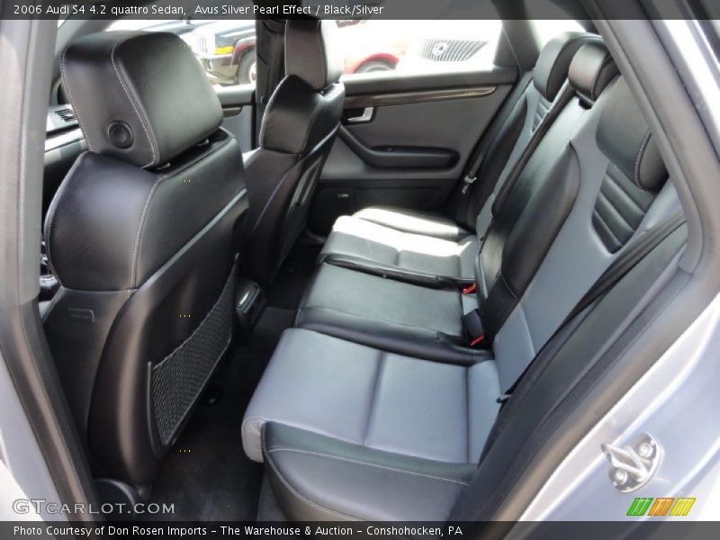 Rear Seat of 2006 S4 4.2 quattro Sedan
