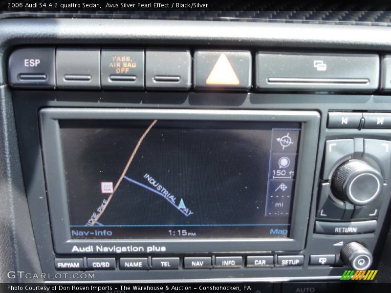 Navigation of 2006 S4 4.2 quattro Sedan