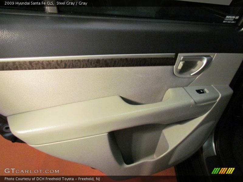 Steel Gray / Gray 2009 Hyundai Santa Fe GLS