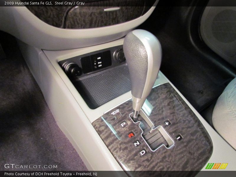 Steel Gray / Gray 2009 Hyundai Santa Fe GLS