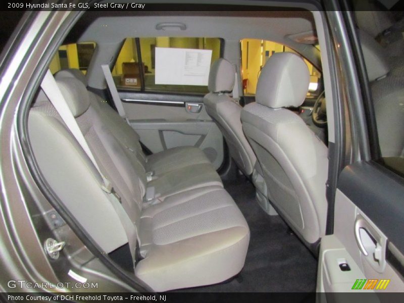 Steel Gray / Gray 2009 Hyundai Santa Fe GLS