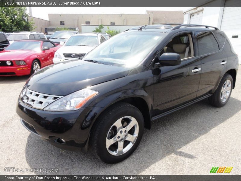 Super Black / Cafe Latte 2005 Nissan Murano SL AWD