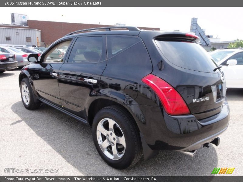 Super Black / Cafe Latte 2005 Nissan Murano SL AWD