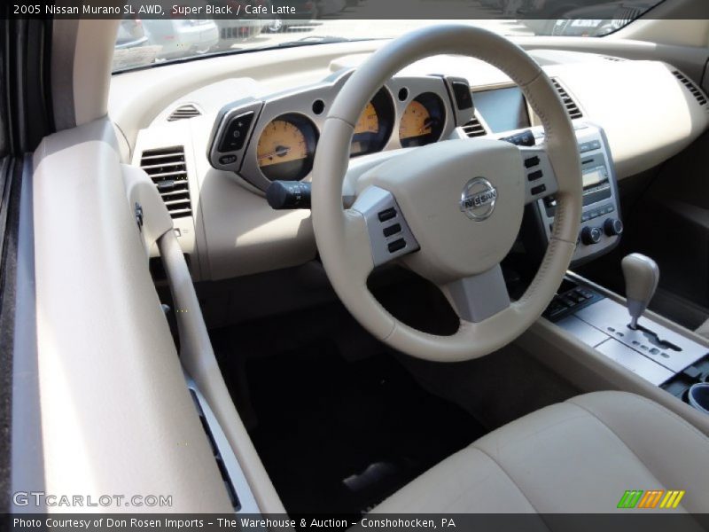 Super Black / Cafe Latte 2005 Nissan Murano SL AWD