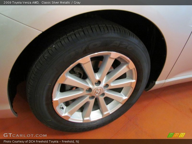 Classic Silver Metallic / Gray 2009 Toyota Venza AWD