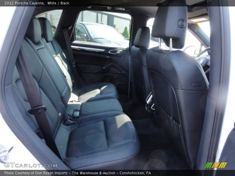 White / Black 2012 Porsche Cayenne