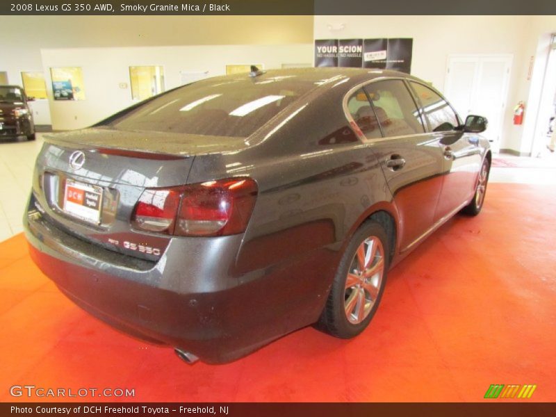 Smoky Granite Mica / Black 2008 Lexus GS 350 AWD