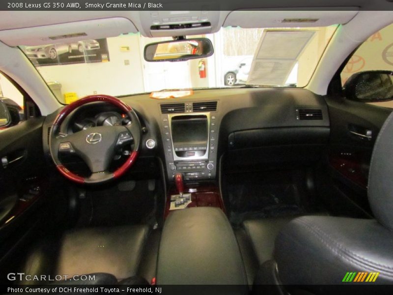 Smoky Granite Mica / Black 2008 Lexus GS 350 AWD