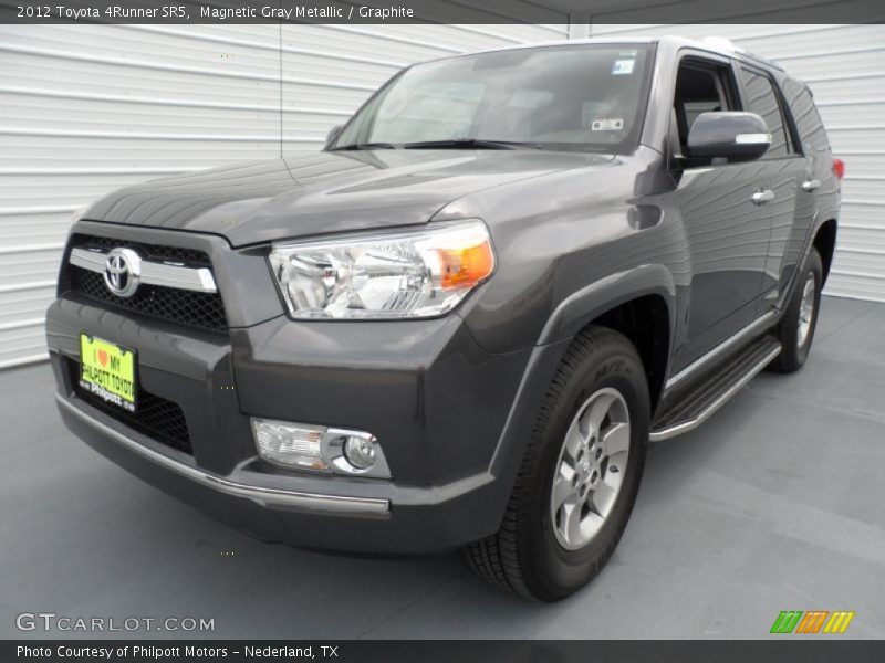 Magnetic Gray Metallic / Graphite 2012 Toyota 4Runner SR5