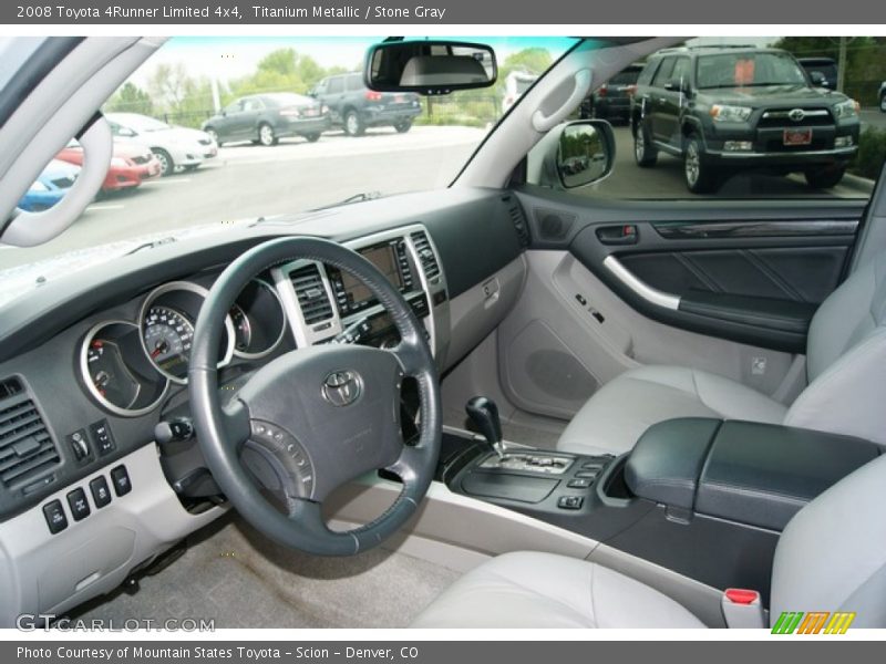 Titanium Metallic / Stone Gray 2008 Toyota 4Runner Limited 4x4