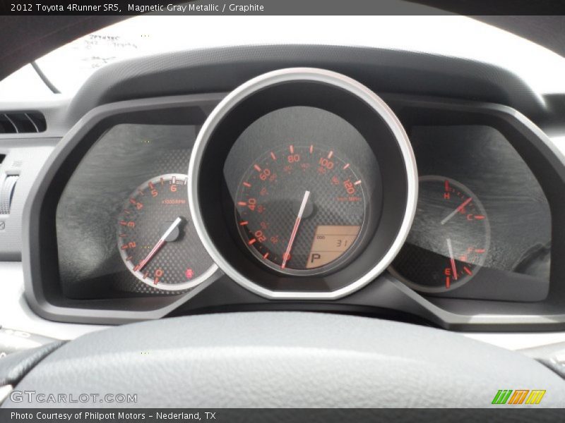 Magnetic Gray Metallic / Graphite 2012 Toyota 4Runner SR5