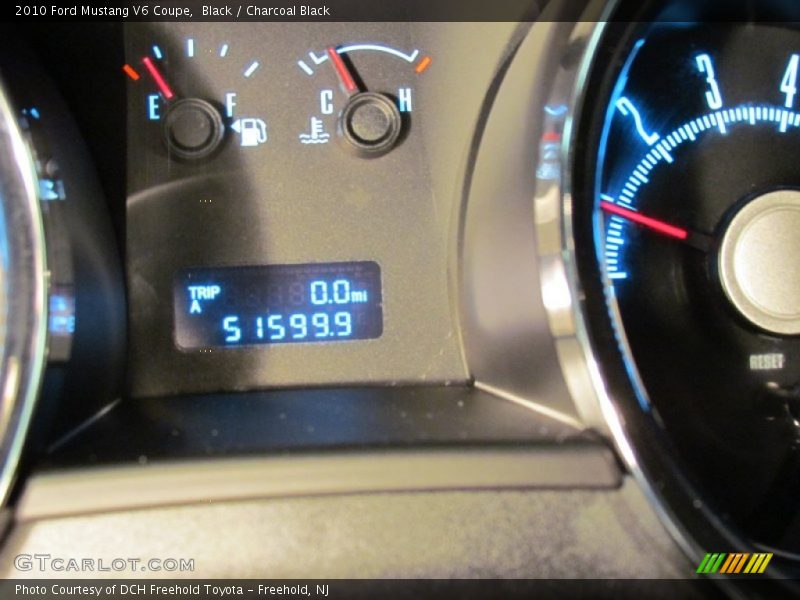 Black / Charcoal Black 2010 Ford Mustang V6 Coupe
