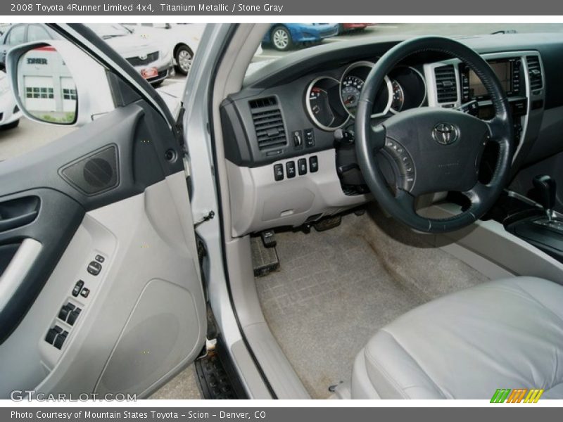 Titanium Metallic / Stone Gray 2008 Toyota 4Runner Limited 4x4
