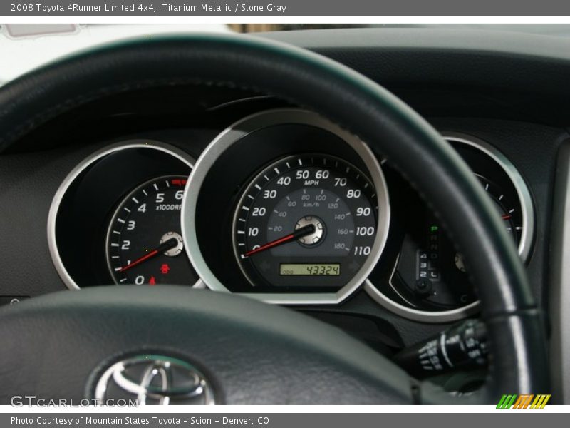 Titanium Metallic / Stone Gray 2008 Toyota 4Runner Limited 4x4