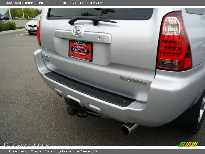 Titanium Metallic / Stone Gray 2008 Toyota 4Runner Limited 4x4