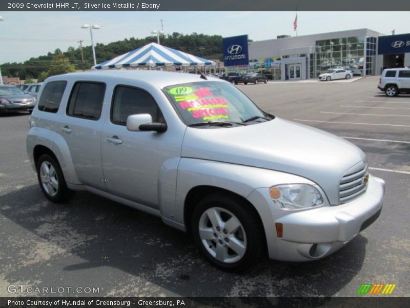Silver Ice Metallic / Ebony 2009 Chevrolet HHR LT