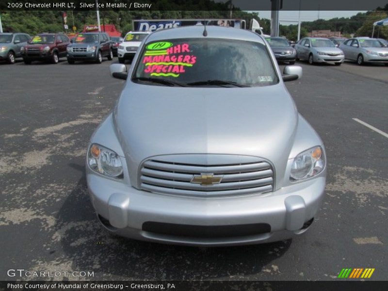 Silver Ice Metallic / Ebony 2009 Chevrolet HHR LT