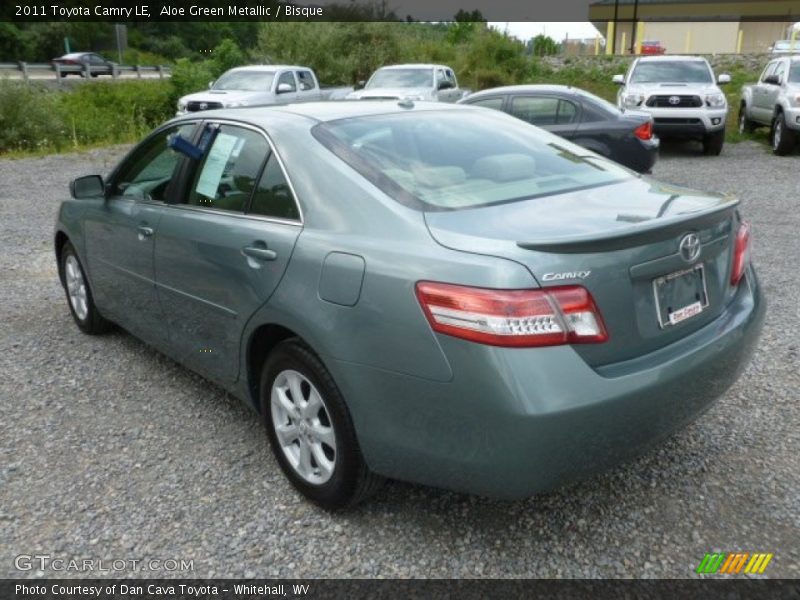 Aloe Green Metallic / Bisque 2011 Toyota Camry LE