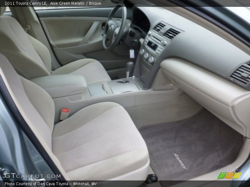 Aloe Green Metallic / Bisque 2011 Toyota Camry LE