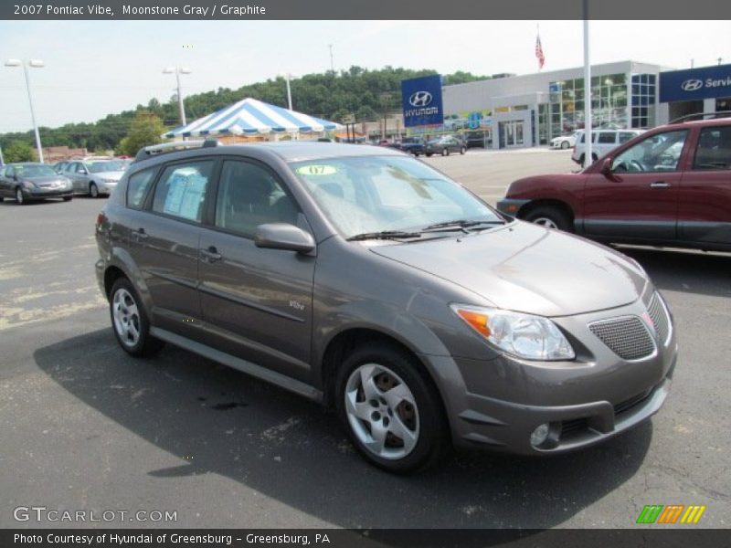 Moonstone Gray / Graphite 2007 Pontiac Vibe