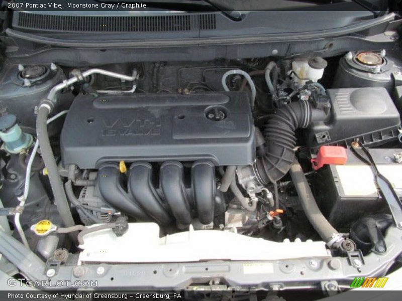 Moonstone Gray / Graphite 2007 Pontiac Vibe